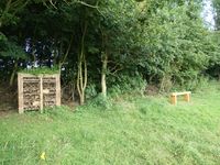 Bug Hotel No 2 & a new bench seat