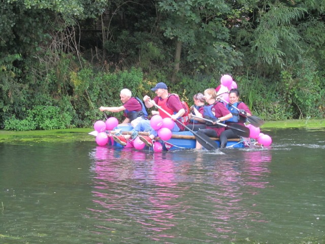 Fun & games being had by all at Melksham Food & River Festival!