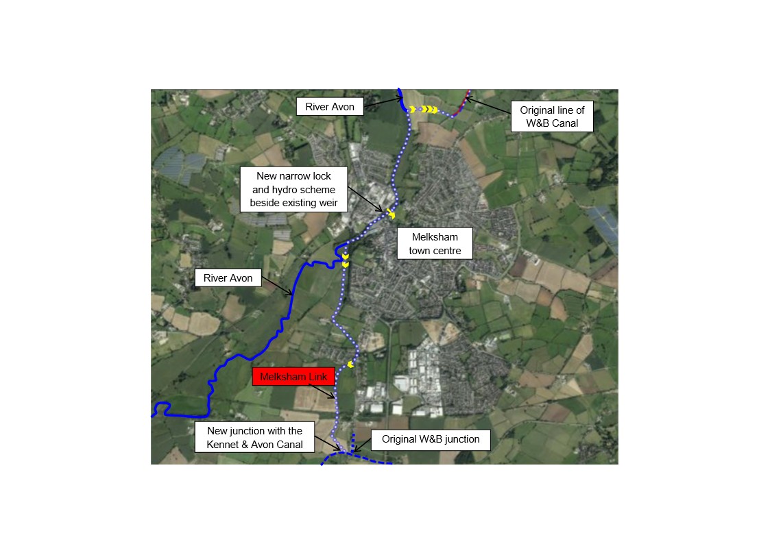 Melksham Link new map v3 1