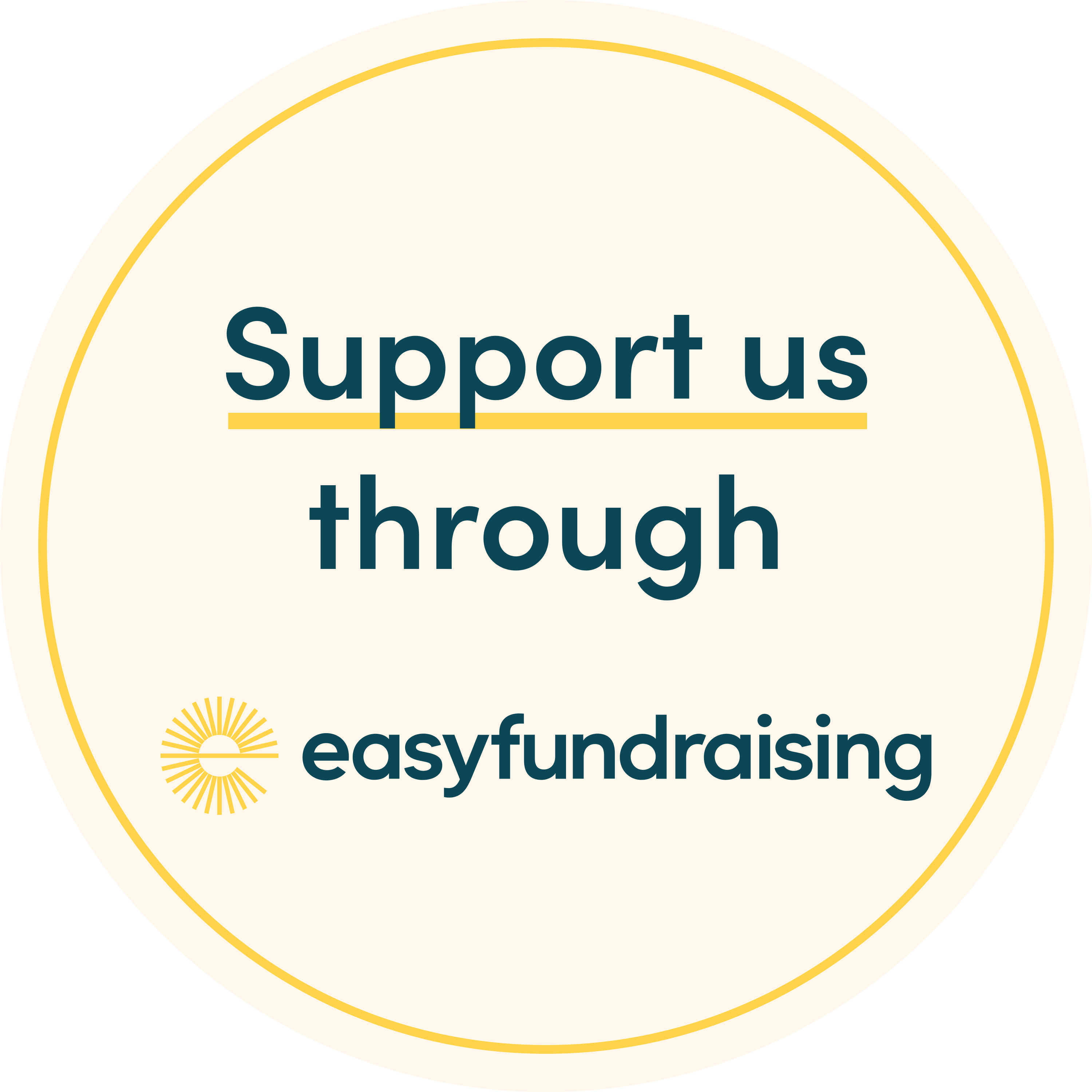 easyfundraising websitesticker