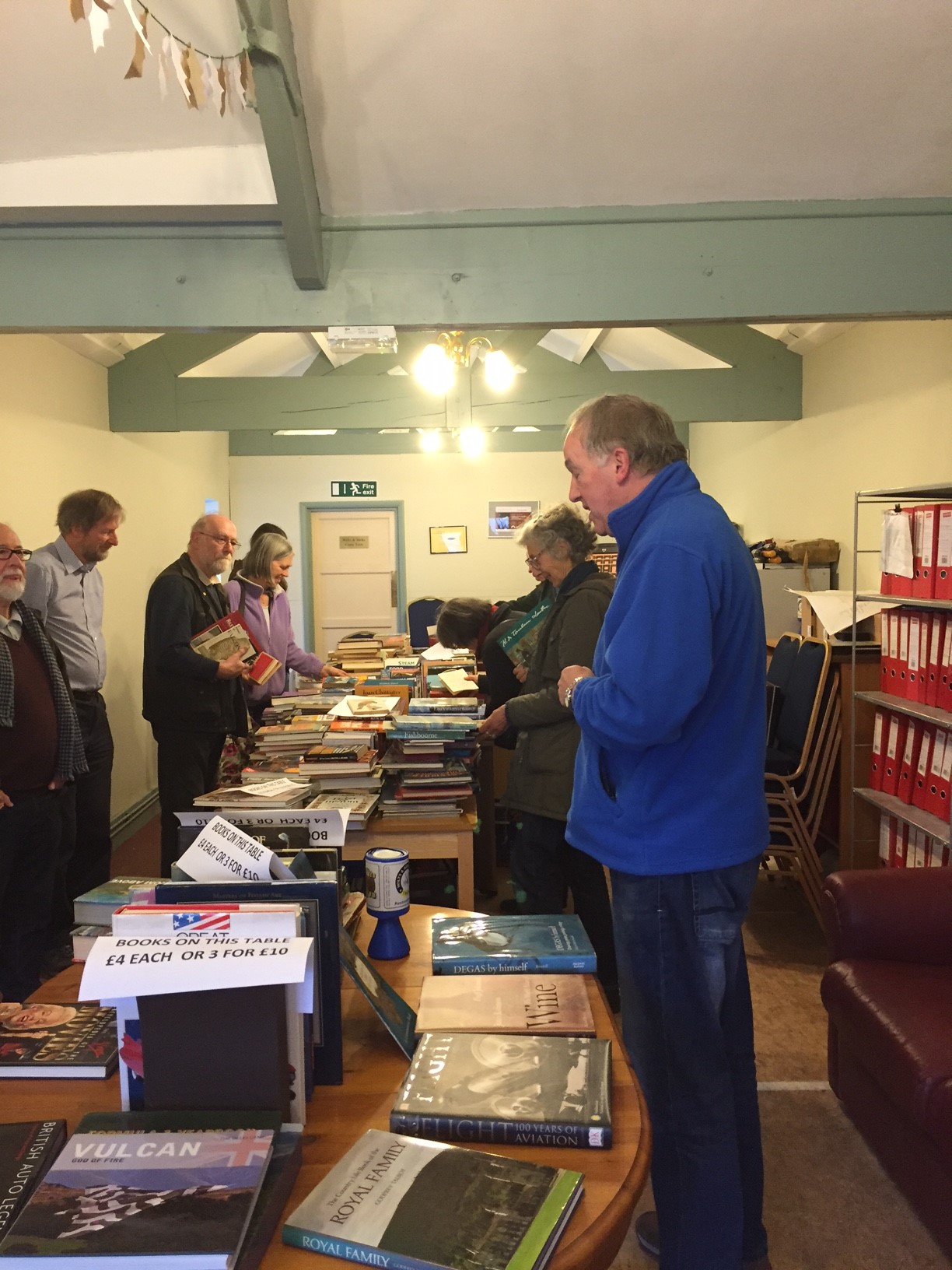 Book Sale at Peterborough Arms