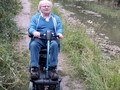 20160706 142405 Ron on Mobility Scooter Templars Firs 001