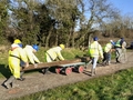 20200212 093009 first beam transported to slipway