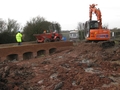 Chaddington spill weir almost complete