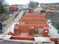 Chaddington spill weir pillars