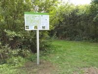 The Kissing Gate Entrance Sign