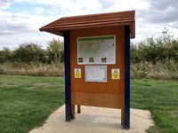 The Park Information Board signage