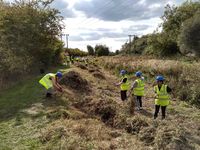 Sept 2022 Canal to Tuckmill company volunteers