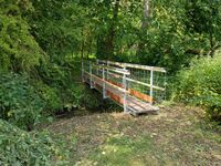 Tuckmill Bridge in temporary position