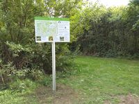 Entrance Sign by Coppidthorne Meadow kissing gate