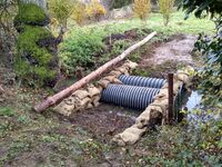 Building a ditch crossing