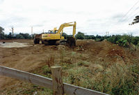 The canal being excavated