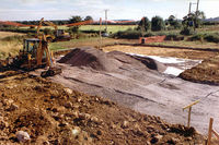 Car park under construction