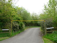 Entrance from Stainswick Lane