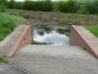 Completed slipway