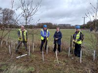 Tree planting 14th January 2023