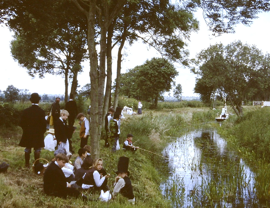 Children Reenacting History