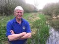 WBCT MCC chair Dave Maloney nr Queenfield Farm JG 13.04.18