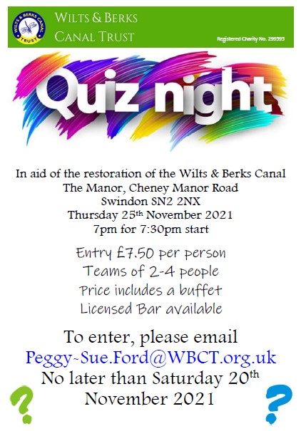 Swindon Quiz Night Poster