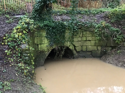 Wilts Berks culvert at Ruskin Avenue